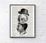 You blow my head off collage wall decor