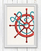 Vintage Ship Wheel