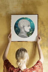 Cosmic thinking Print