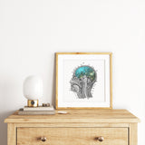 Cosmic Brain Print