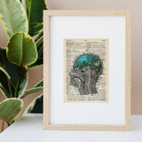 Cosmic Brain Print