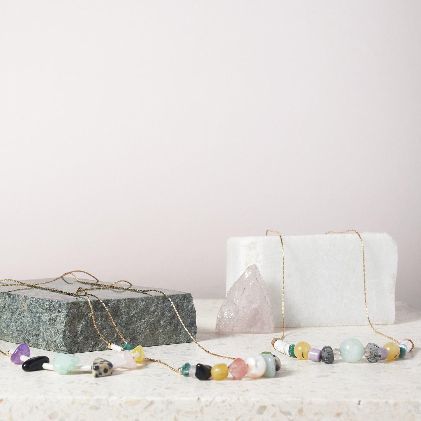 Handcrafted Pebbles Necklace