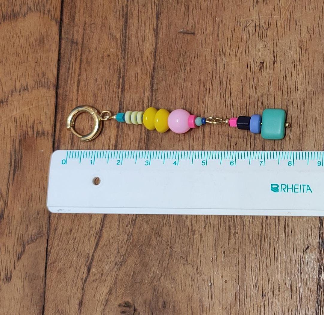Beaded Statement Dangle Earrings
