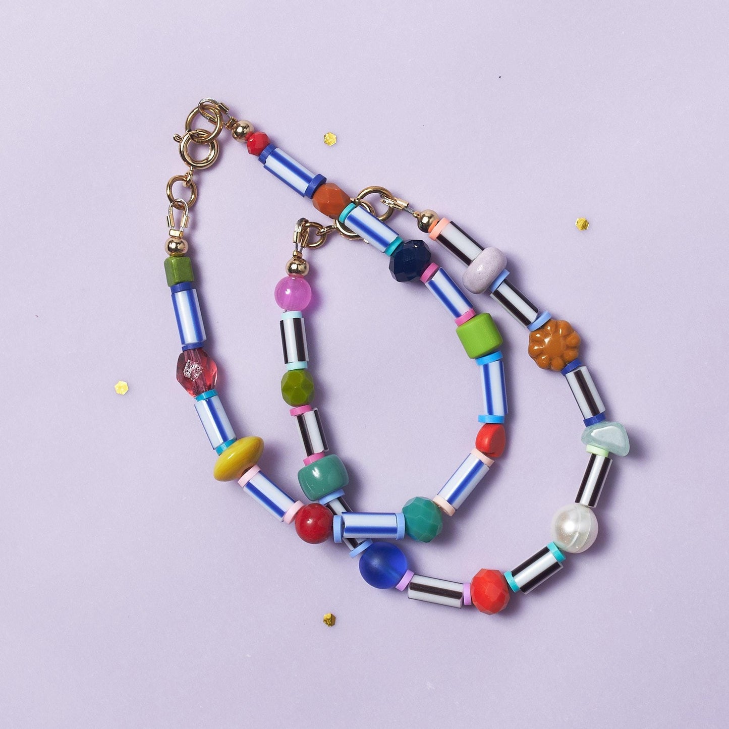 Colorful Lined Bracelets