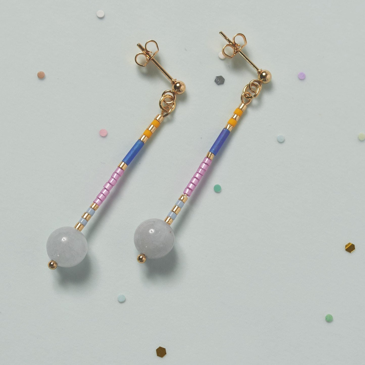 Dainty Beaded Dangles