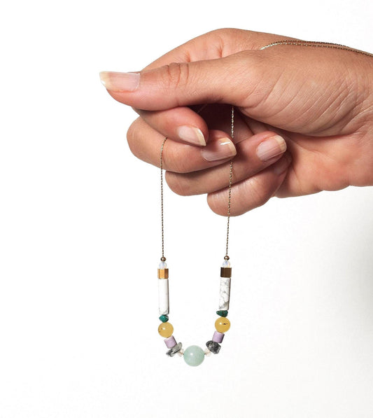 Handcrafted Greek Column Necklace