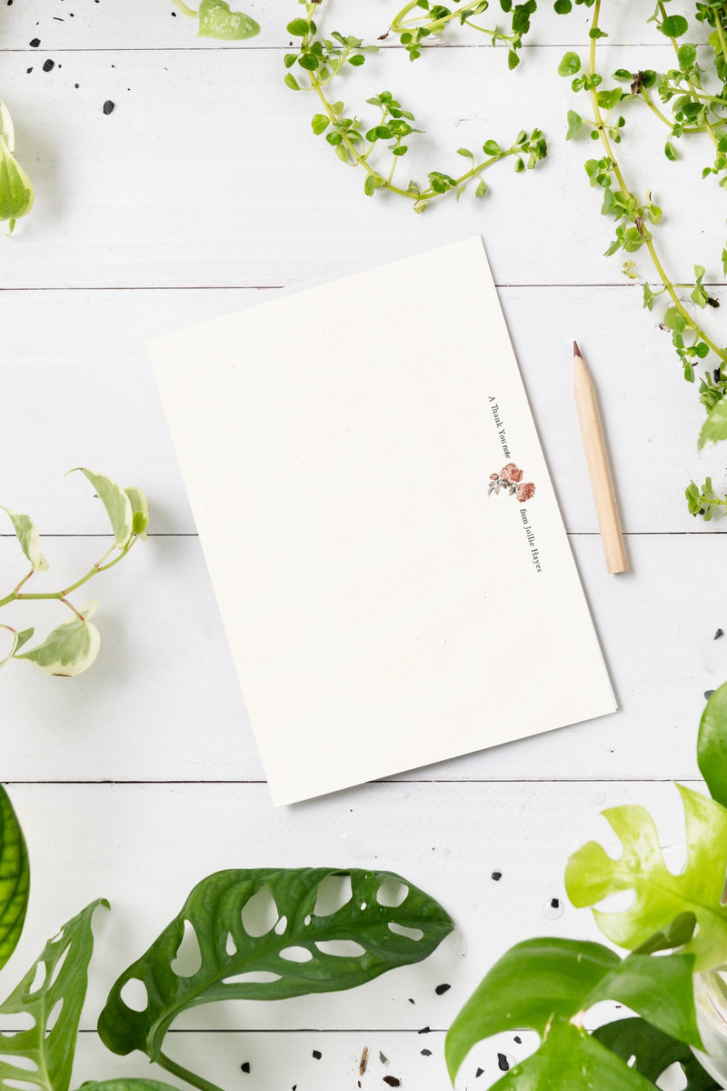 Personalized Stationery | Personalized Stationary | Botanical Note Cards | Personalized Notecards | Corporate Gifts | Thank You Cards PSC037