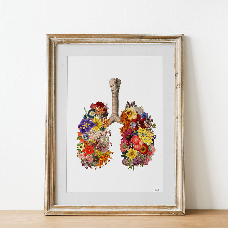 Colourful Flowery Lungs