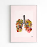 Flowery Lungs Print