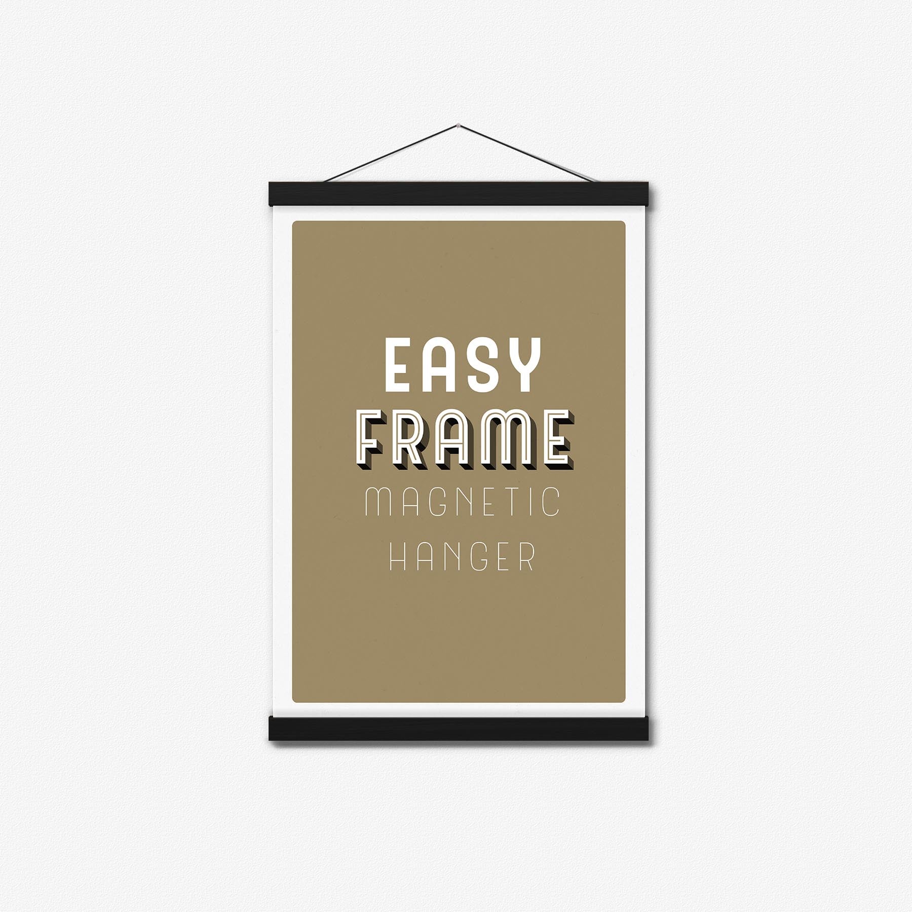 Easy Frame Poster Hanger for Framing Art & Pictures PRRINT!