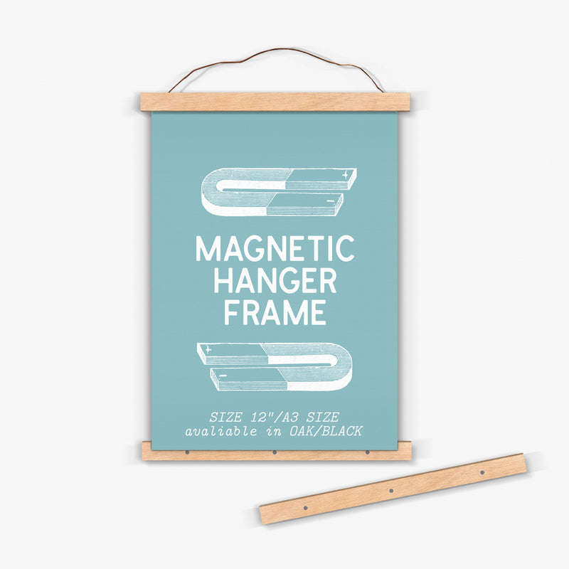 Easy Frame - Magnetic Poster Hanger for Framing Art & Pictures