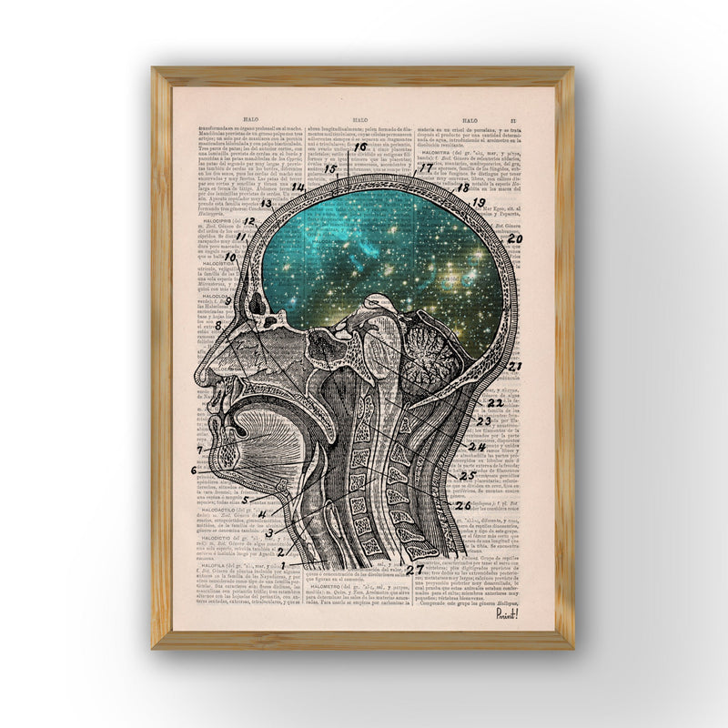 Cosmic Brain Print