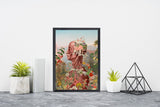 Nature is on me Landscape Background Print