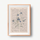 Blue harebell bouquet