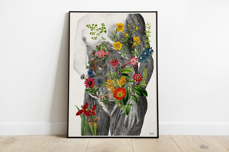 We are all the same Body positive art print