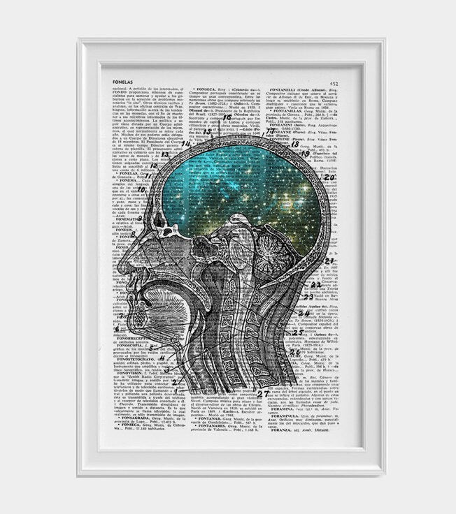 Cosmic Brain Print