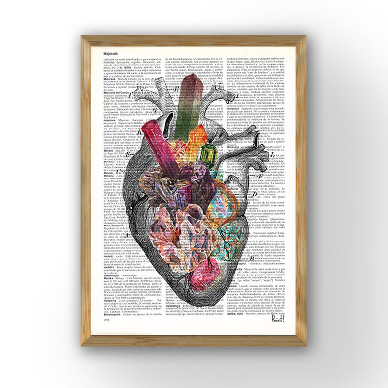 Shiny Heart Print