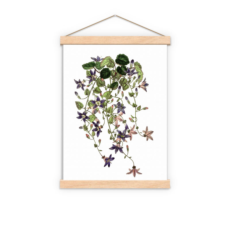 Lilac Bells wild flowers print