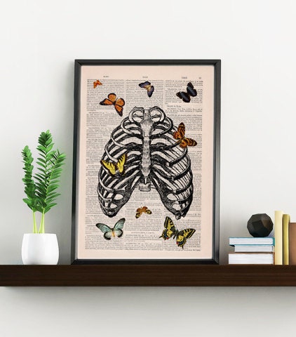 Butterflies in rib cage